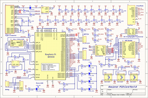 PCB Card Rev1 Schematic